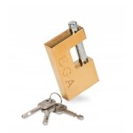 Cadenas en laiton, goupille taille 80 Cadenas en laiton, goupille taille 80