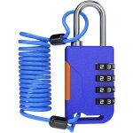 Cadenas de ski, cadenas � combinaison avec c�ble r�tractable (c�ble 91 cm), cadenas � code avec c�ble ...