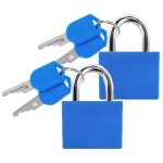 Cadenas valise avec cl�s - lefeirr bagages petit serrures � bagages pour sacs de casier de gym de voyage ...