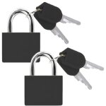 Cadenas valise avec cl�s - lefeirr bagages petit serrures � bagages pour sacs de casier de gym de voyage ...