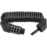 Cadenas de vlo, 150 cm x 4. 6mm / 105g, antivol portable pour casque de vtt moto, cble vlo lger avec ...