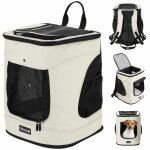 Sac  dos pour animaux domestiques 12 kg avec poches latrales laisse incluse sac de transport chien ...