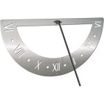 Cadran solaire en acier inoxydable pour le mur 70 cm inoxydable 96206 orientable r�sistant aux intemp�ries ...