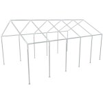 Cadre en acier pour tente de fte 10 x 5 m vidaxl