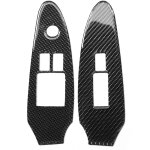 Gistuch - cadre de couverture de panneau de bouton de commutation de lve - vitre en fiber de carbone, ...