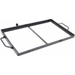 Cadre en fer pour pole  griller en fonte en pierre de lave et pierre ollaire choisir la taille : 50x40 ...