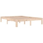 Cadre de lit bois de pin massif 140x190 oliver