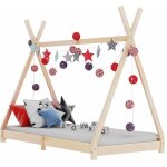 Vidaxl - lit pour les enfants en bois massif de rideau de pino indien diverses dimensions taille : 80x160 ... Vidaxl - lit pour les enfants en bois massif de rideau de pino indien diverses dimensions taille : 80x160 ...
