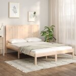 Cadre de lit sans matelas 140x190 cm bois de pin massif vidaxl