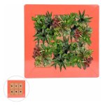 Paris prix - cadre mural vgtal 'arbor' 37cm rouge