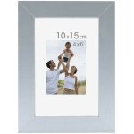 Cadre photo bois 10x15 cm - couleur bois aluminium - bois reconstitu� - cadre pour photo 10x15 cm - baguettes ...