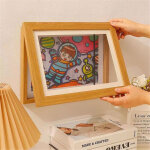 Cadre photo magn�tique mural cr�atif � monter soi - m�me pour enfants, sans per�age, multifonctionnel, ...