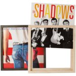 Artiteq - cadre porte disque vinyle noyer - accrocher vos pochettes de vinyle au mur Artiteq - cadre porte disque vinyle noyer - accrocher vos pochettes de vinyle au mur