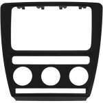Cadre radio convient pour skoda octavia 2004 - 2010 cadre de fa�ade d'autoradio 2 din gps panneau de ...