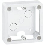 Cadre saillie 1 poste pour socle et sortie de c�bles 100x100x36mm legrand 055849
