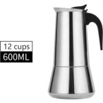Cafeti�re, 2 - 4 - 6 - 9 - 12 tasses cuisini�re cafeti�re inox haut italien moka expresso cafeteira expresso ...
