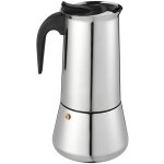 Cafeti�re �lectrique en acier inoxydable pour un usage domestique. cette cafeti�re est pratique pour ...