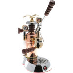 Cafeti�re expresso 1, 6 l 950 w ? lplese01eu ? contr�le manuel ? finitions chrome et cuivre pour espresso ...