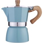 Cafetière à expresso pour cuisinière, 6 tasses à moka ? percolateur à café cubain manuel en aluminium ... Cafetière à expresso pour cuisinière, 6 tasses à moka ? percolateur à café cubain manuel en aluminium ...