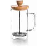 Cafeti�re fran�aise en bois, cafeti�re � piston, filtre en acier inoxydable, 8 tasses, acier inoxydable ...
