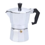 Cafetire italienne (150 ml) i 3 tasses i machine a cafe italienne grande i cafetire en aluminium pour ...