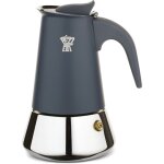 Cafetiere italienne - pezzetti - steelexpress - acier inoxydable - 2 tasses - tous feux dont induction ...