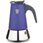 Cafetiere italienne - pezzetti - steelexpress - acier inoxydable - 2 tasses - tous feux dont induction ...
