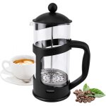 Cafeti�re � piston 0, 35 litre / 2 tasses, triple filtre, filtre en acier inoxydable, cafeti�re et th�i�re ...