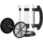 Cafeti�re � piston i cafilas 1000ml en acier inoxydable avec filtre � th� et filtre � th� parfum�.