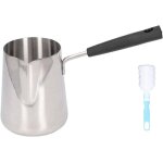 Cafetire turque 600 ml en acier inoxydable surface brillante rsistant aux hautes tempratures facile ...