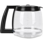 Cafeti�re en verre facile � nettoyer, r�sistante � la chaleur et au froid, avec poign�e, compatible avec ...