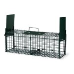 Chemin des poulaillers - cage anti nuisible pliante 2 portes petits mammiferes gaun (621921cm)