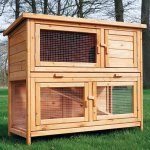 Cage clapier enclos lapin ext�rieur en bois haute qualit� pour lapins petits animaux - mod�le : 022 mukkel ...