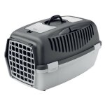Animallparadise - cage gulliver 3, gris, taille 40 x 61 x 38 cm, transport pour chien max 12 kg
