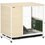 Cage � lapin clapier sur roulettes toit ouvrant plates - formes avec plateau amovible 78 x 52, 5 x 76, ...