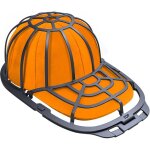 Cage de lavage de chapeau nettoyeur de chapeau pour casquettes de baseball nettoyeur de casquette de ...