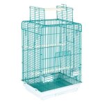 Suinga - cage perroquet demontable, cage d'exposition perroquet 50x39x78 cm