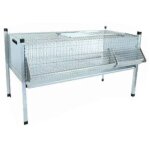 Cage à poussins et à cailles 100119 ropet 15 cailles 4kg 99x47x50 cm empilable Cage à poussins et à cailles 100119 ropet 15 cailles 4kg 99x47x50 cm empilable