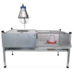 Cage de sevrage galvanis�e chaude 100109 100x50x25 / 60 cm ropet 10kg