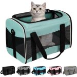 Cage de transport pour chat, cage de transport pour chien, cage de transport pour animaux de compagnie ...