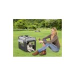 Cage de transport pliante en cordura pour chien ou chat - smart top d�signation : cage smart top type ...