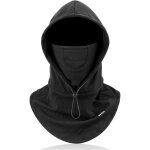 Cagoule d'hiver unisexe coupe - vent et thermique, masque de ski multifonctionnel en polaire chaude et ...