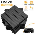 Caillebotis dalles terrasse 11 mboîtables installation très simple petits carreaux composite plastique ... Caillebotis dalles terrasse 11 mboîtables installation très simple petits carreaux composite plastique ...