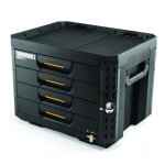 Caisse � outils 4 tiroirs toughbuilt stacktech xl tb - b1 - d - 74 56x44x43 cm ip65