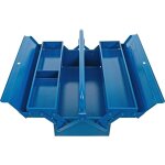 Caisse � outils m�tallique vide 420 x 200 x 150 mm 3 compartiments