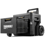 Caisse � outils roulante toughbuilt stacktech tb - b1 - d - r92 2 tiroirs ip65 noir 220 mm