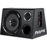 Caisson de basses tubulaire peiying 10  200 w pour voiture