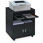 Relaxdays - caisson de bureau, 2 compartiments & tiroir  clavier, armoire  roulettes, rangement, hlp ...