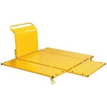Caisson plat � ridelles rabattables grd 500 / r pour dumper g55527