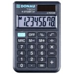 Calculatrice de poche donau tech - 8 chiffres, solaire